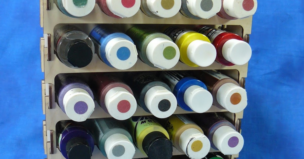 Burn In Designs New Products Vstore225 2oz Paint Storage Unit