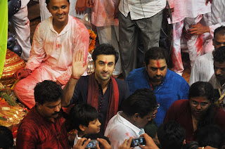 Ranbir Kapoor visits Lalbaugcha Raja, Mumbai