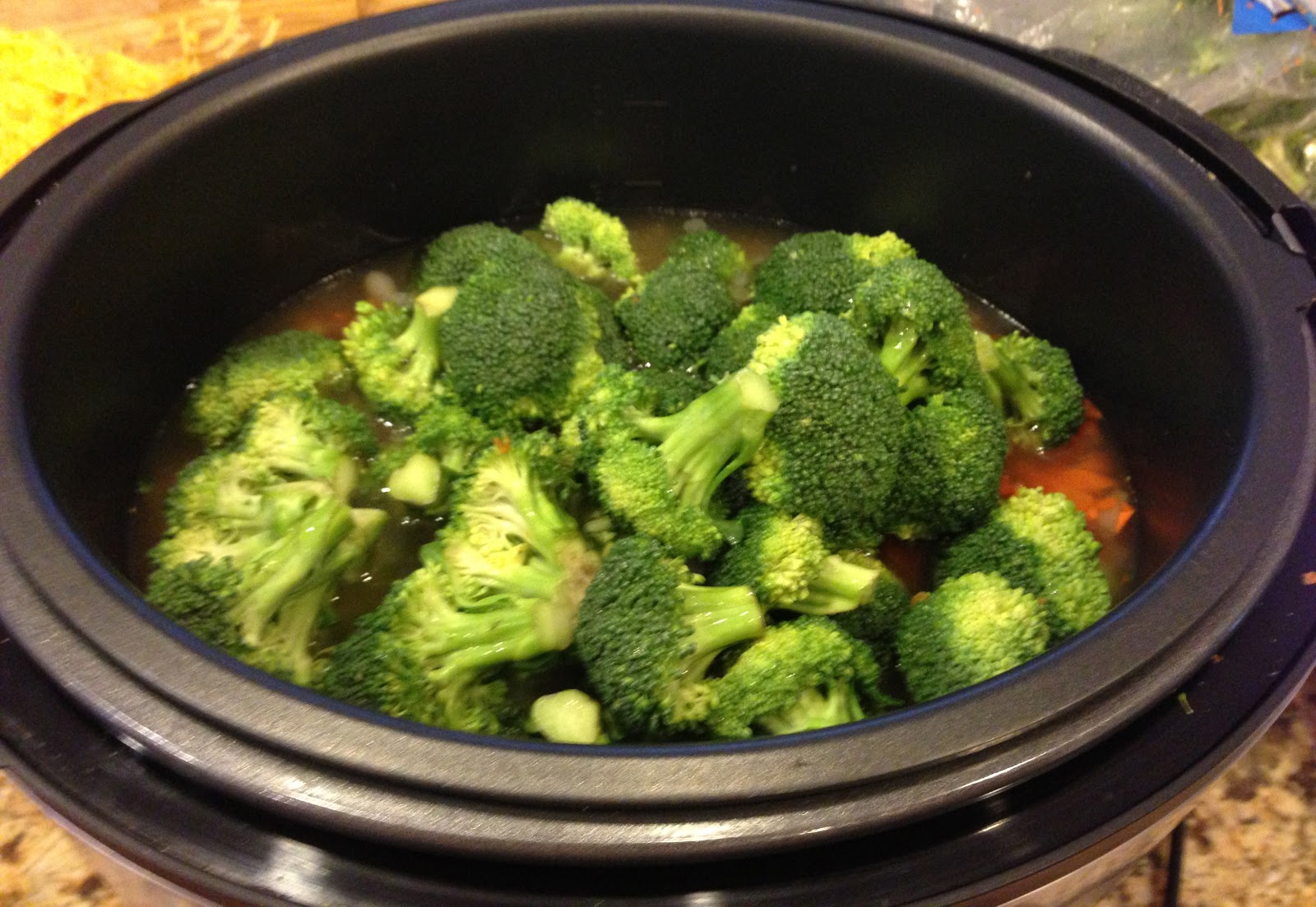 TASTE OF HAWAII BROCCOLI AND CHEESE SOUP PRESSURE COOKER RECIPE