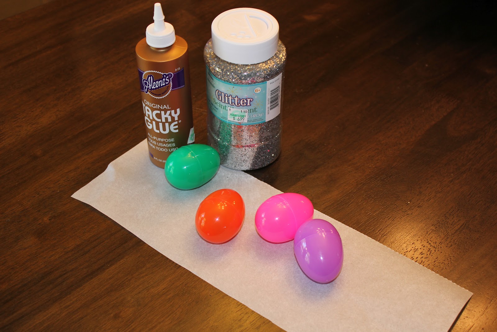 aMUSEing Glitter Eggs