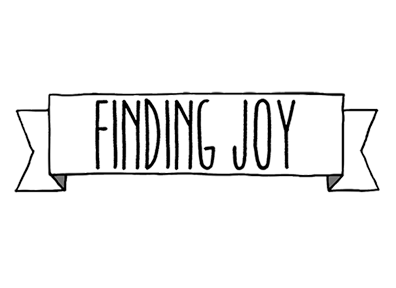 finding joy.