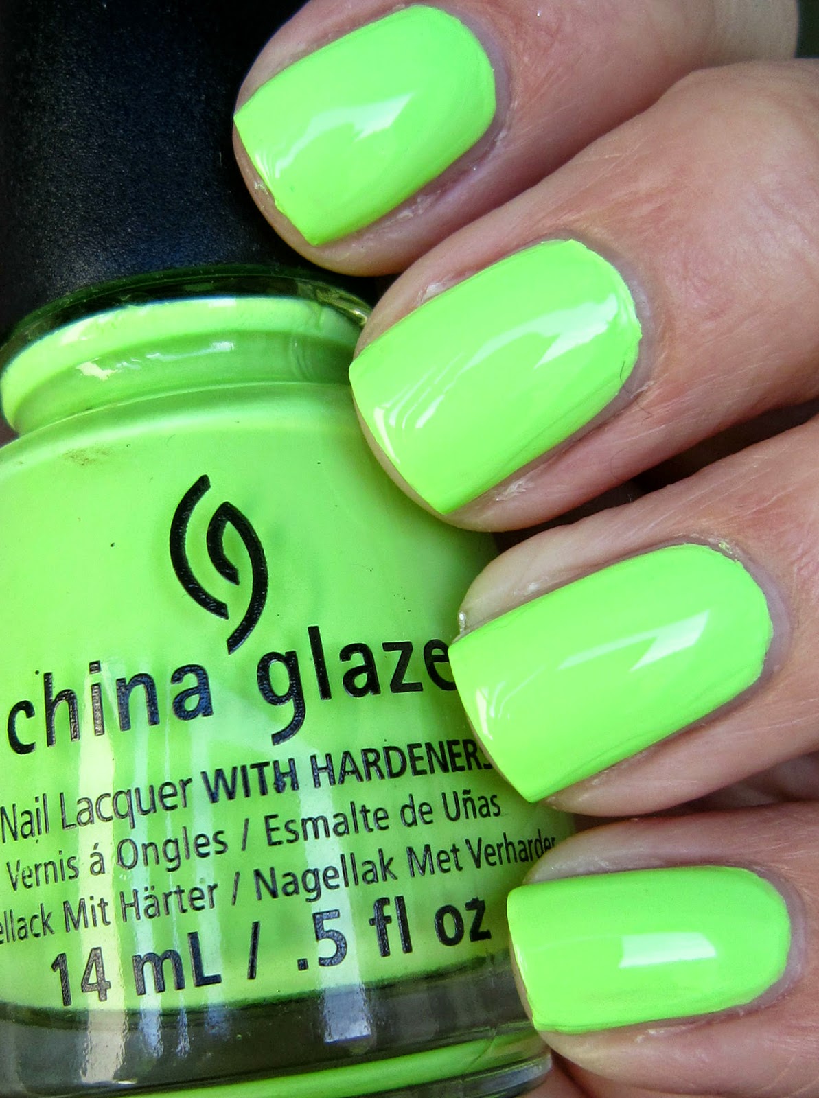 NAILTASTIC: China Glaze Grass Is Lime Greener