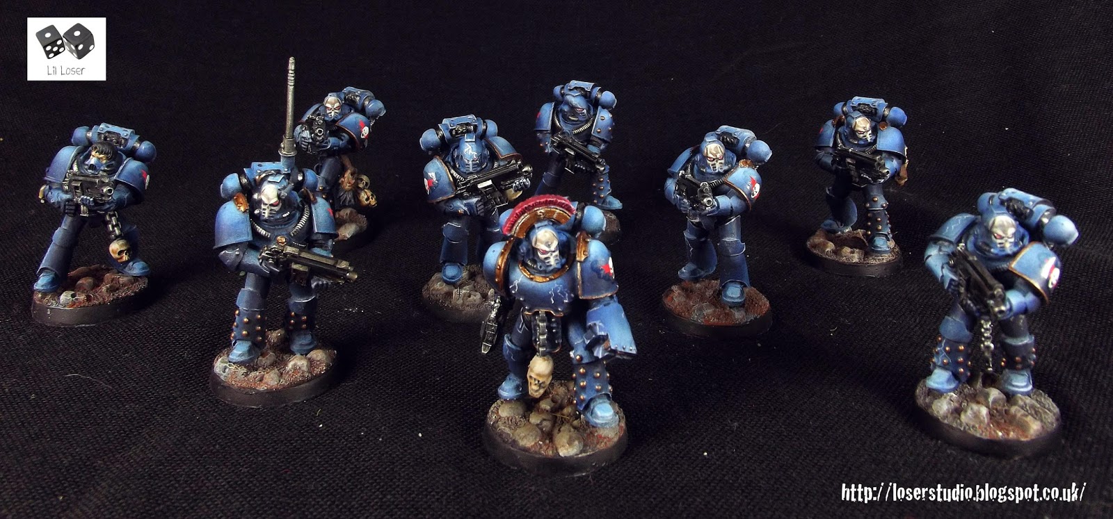 A Legion of Horrors. Night Lords Tactical Marines by world