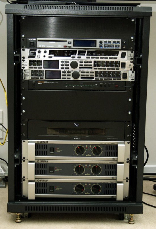 Red Spade Audio Fury's JBL waveguide speakers