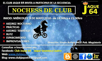 AJEDREZ NOCTURNO - CLUB JAQUE 64