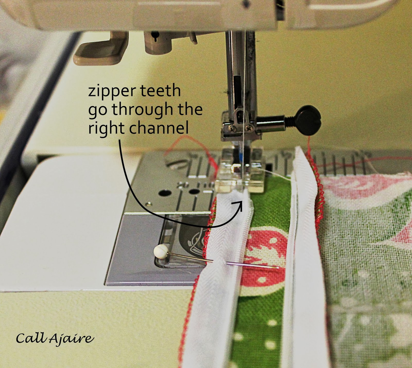 Call Ajaire Invisible Zipper Foot