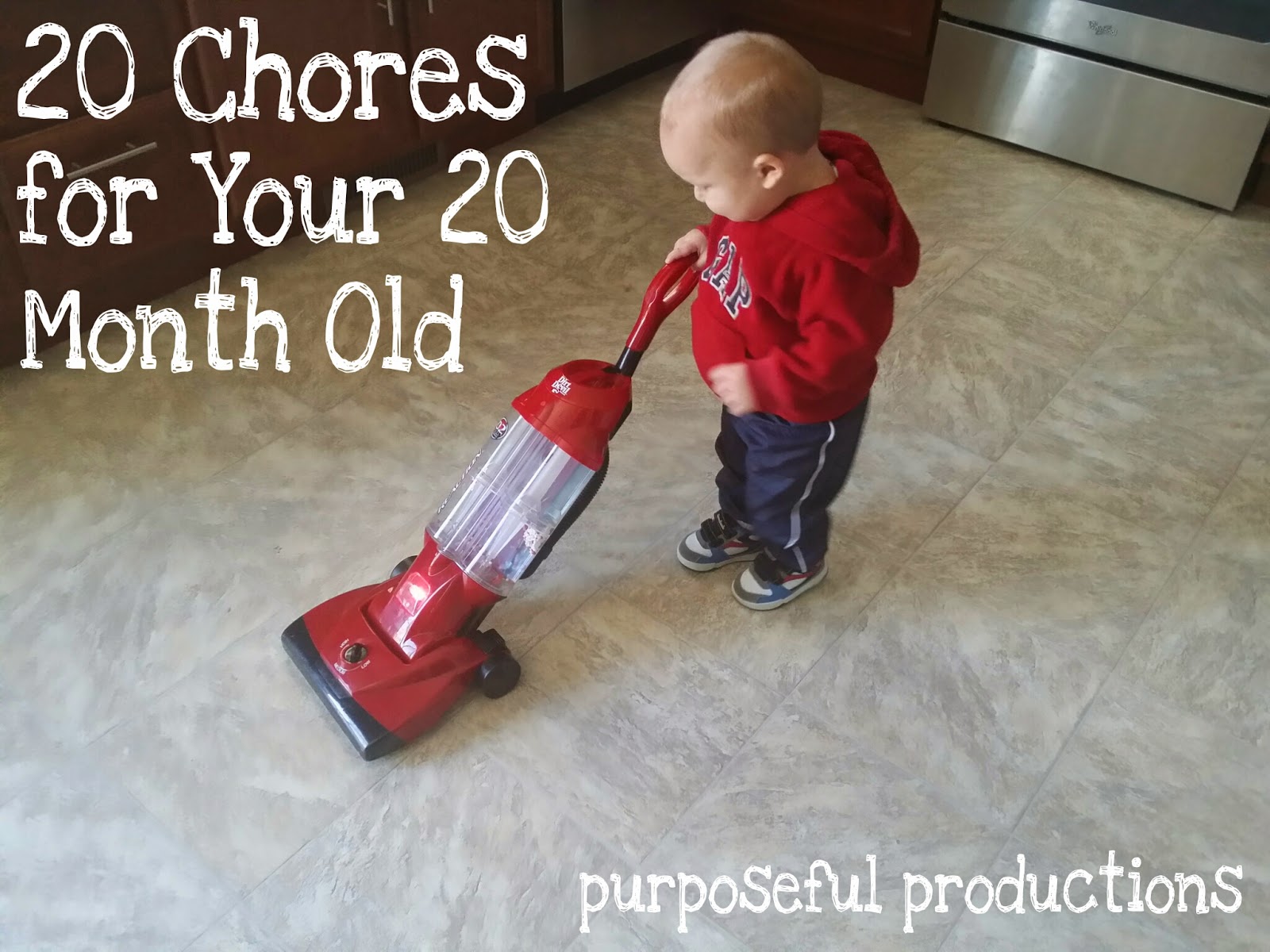 Purposeful Productions 20 Chores for Your 20 Month Old!