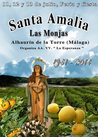 El Romeral de Alhaurin de la Torre: FERIA Y FIESTA SANTA AMALIA 2014