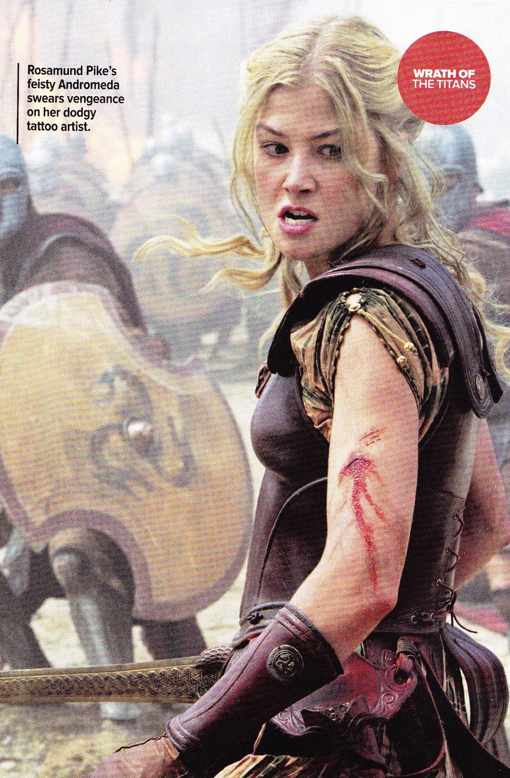 Rosamund Pike's Clash of the Titans 2 film is now officially titled 'Wrath  of the Titans