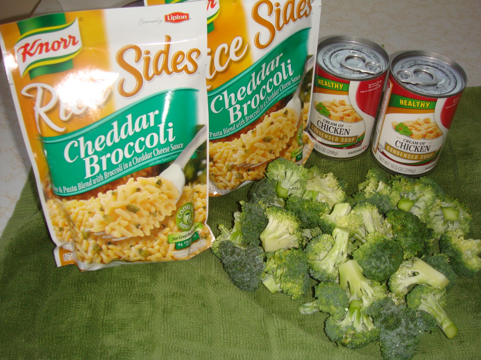 knorr cheddar broccoli pasta bake