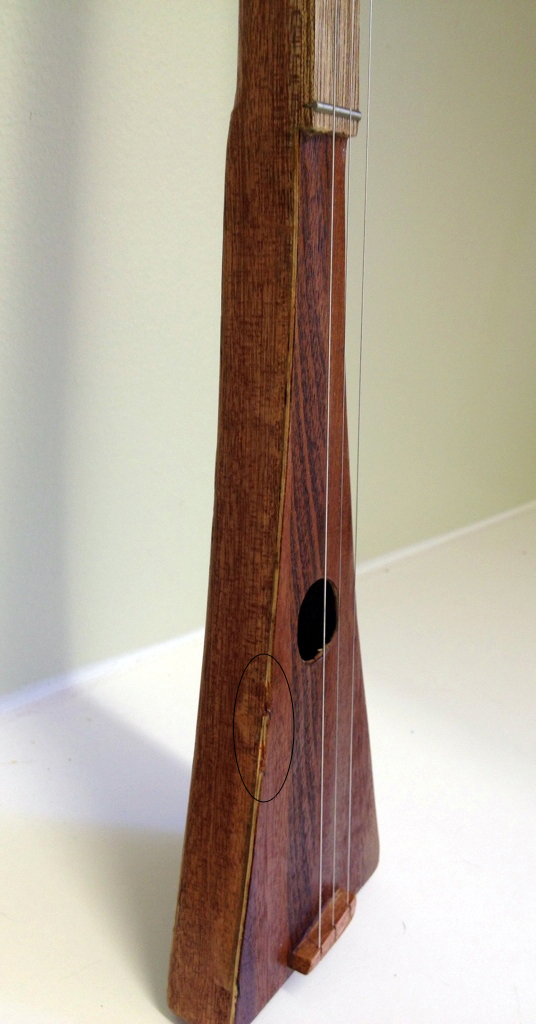 Sunny Avocado Epay & Walnut Wood Stick Dulcimer Musical Instrument SCH