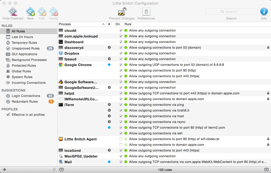 Little Snitch 2.5 Mac OS 10.10 Yosemite