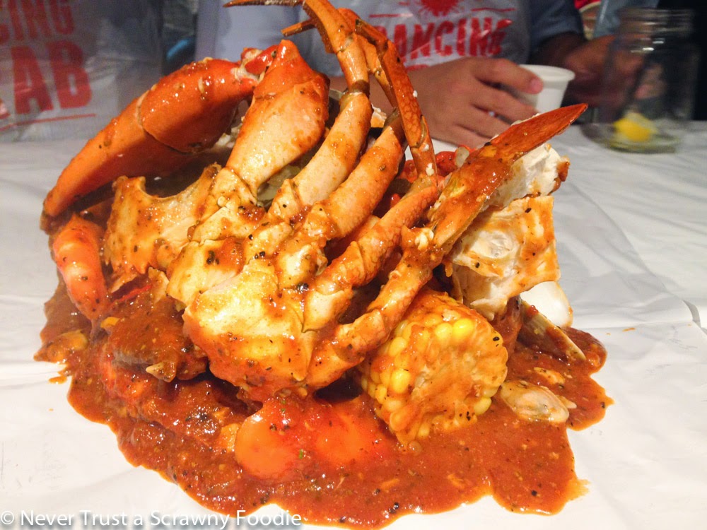 Never Trust a Scrawny Foodie Dancing Crab