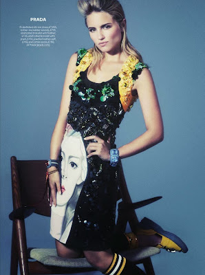 Dianna Agron InStyle UK Magazine February 2014