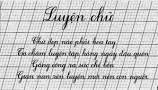 Luyện viêt chữ đẹp