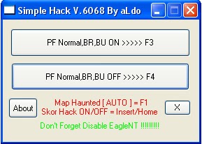 Hack PF On off By ALdo A