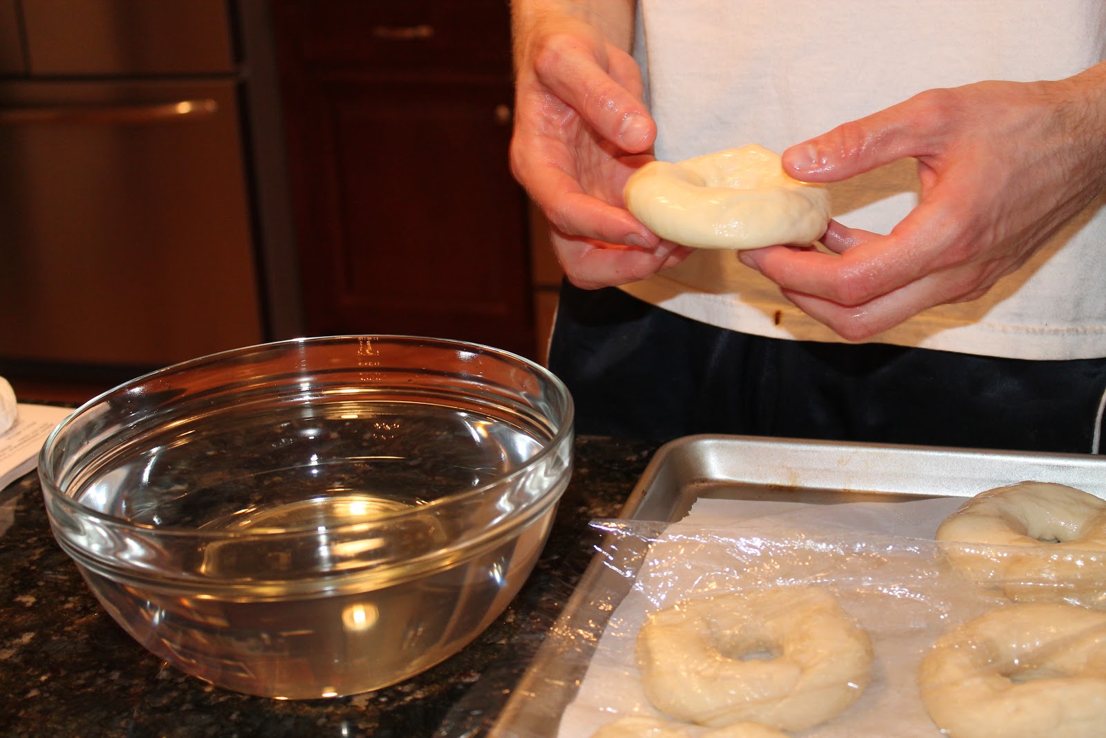 Baking it on My Own Carl's Homemade Bagels