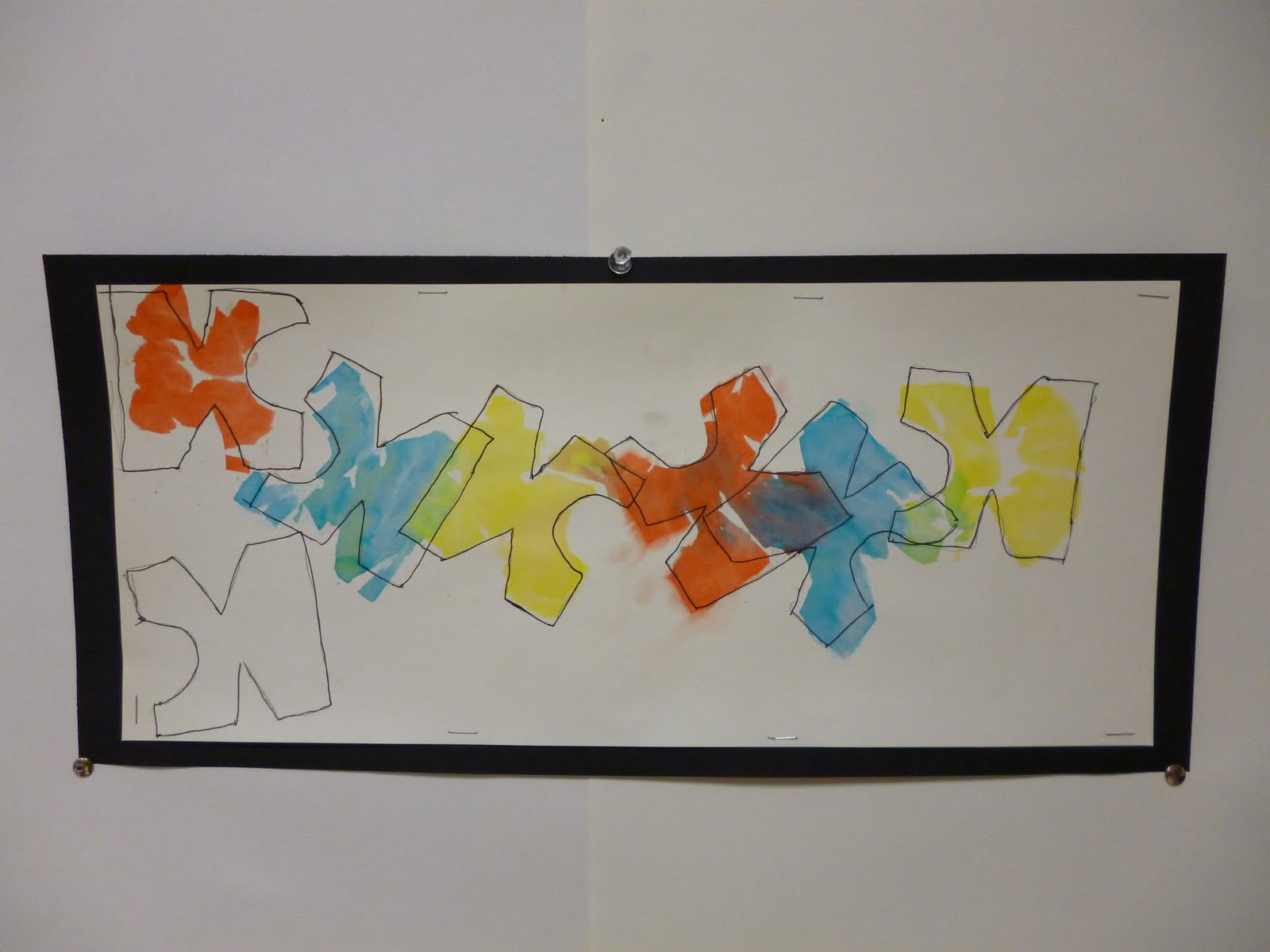 Tissue Paper Color Mixing