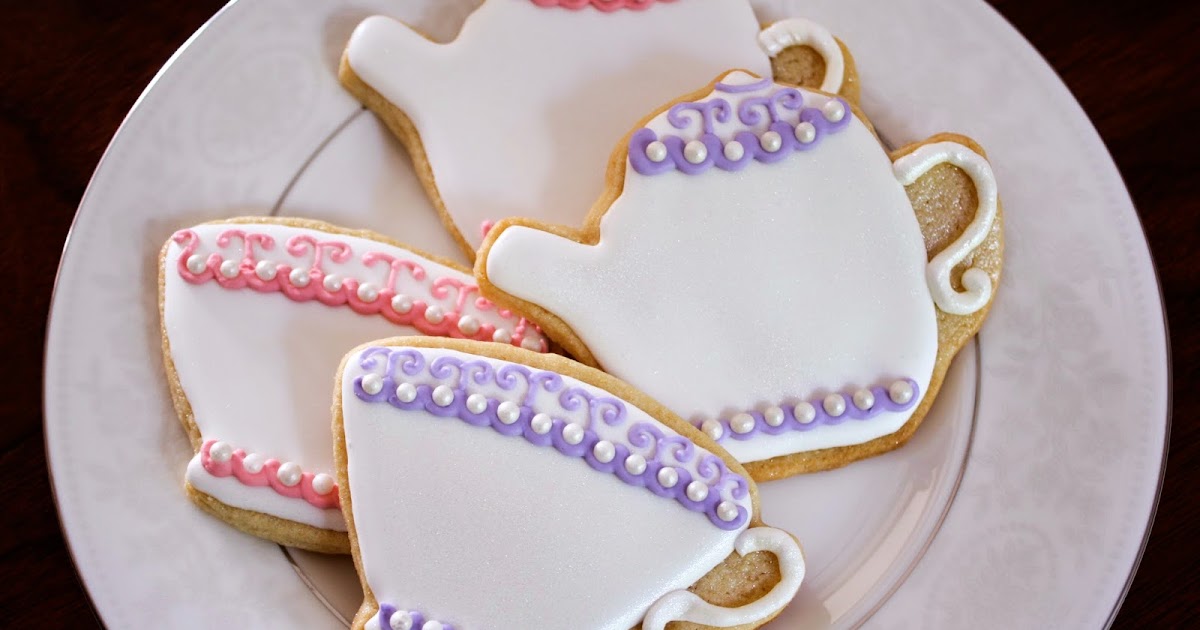 The Royal Icing Queen Tea Party Cookies