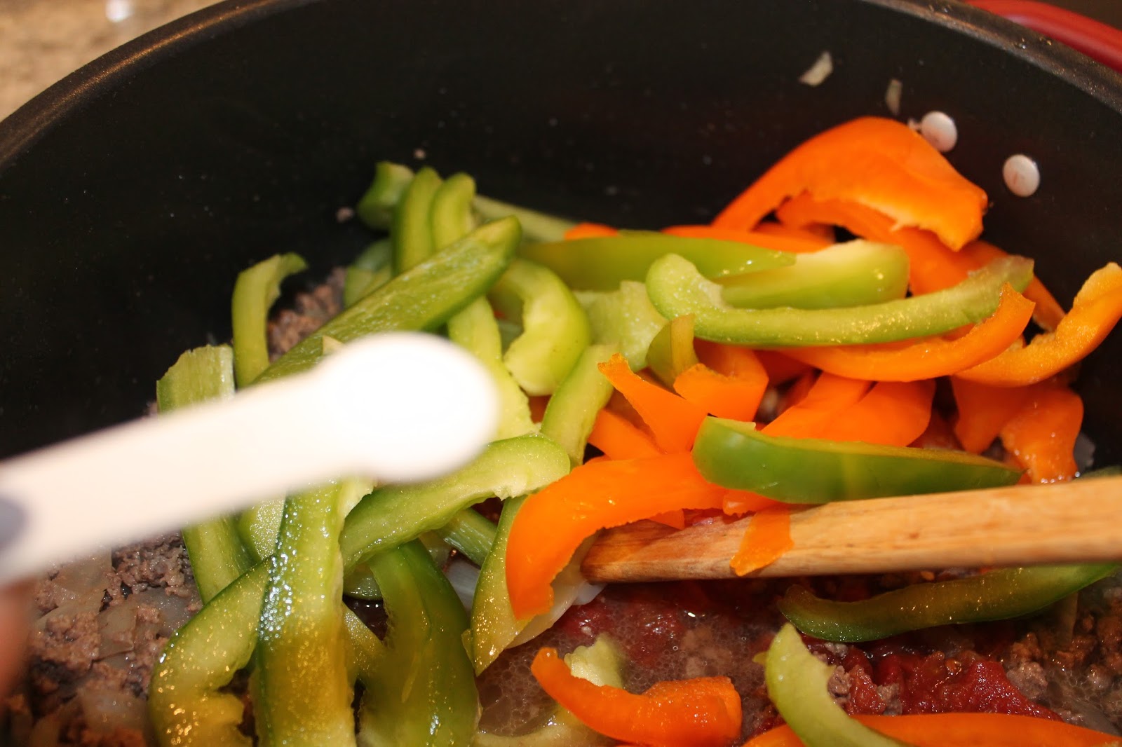 Dinner with the Grobmyers Beef and Pepper Skillet