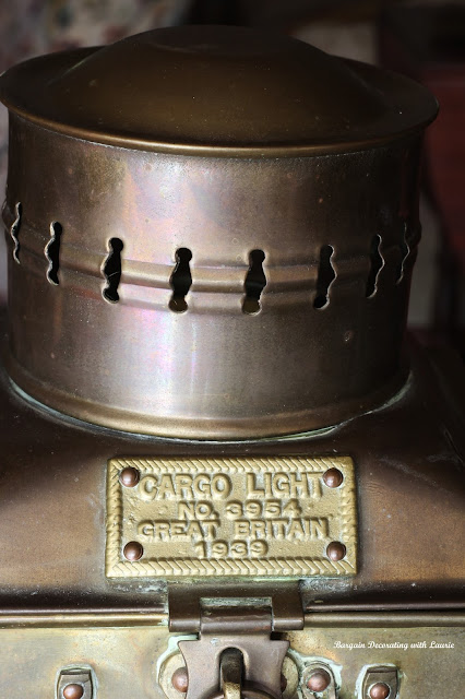 Vintage Cargo Light-Bargain Decorating with Laurie