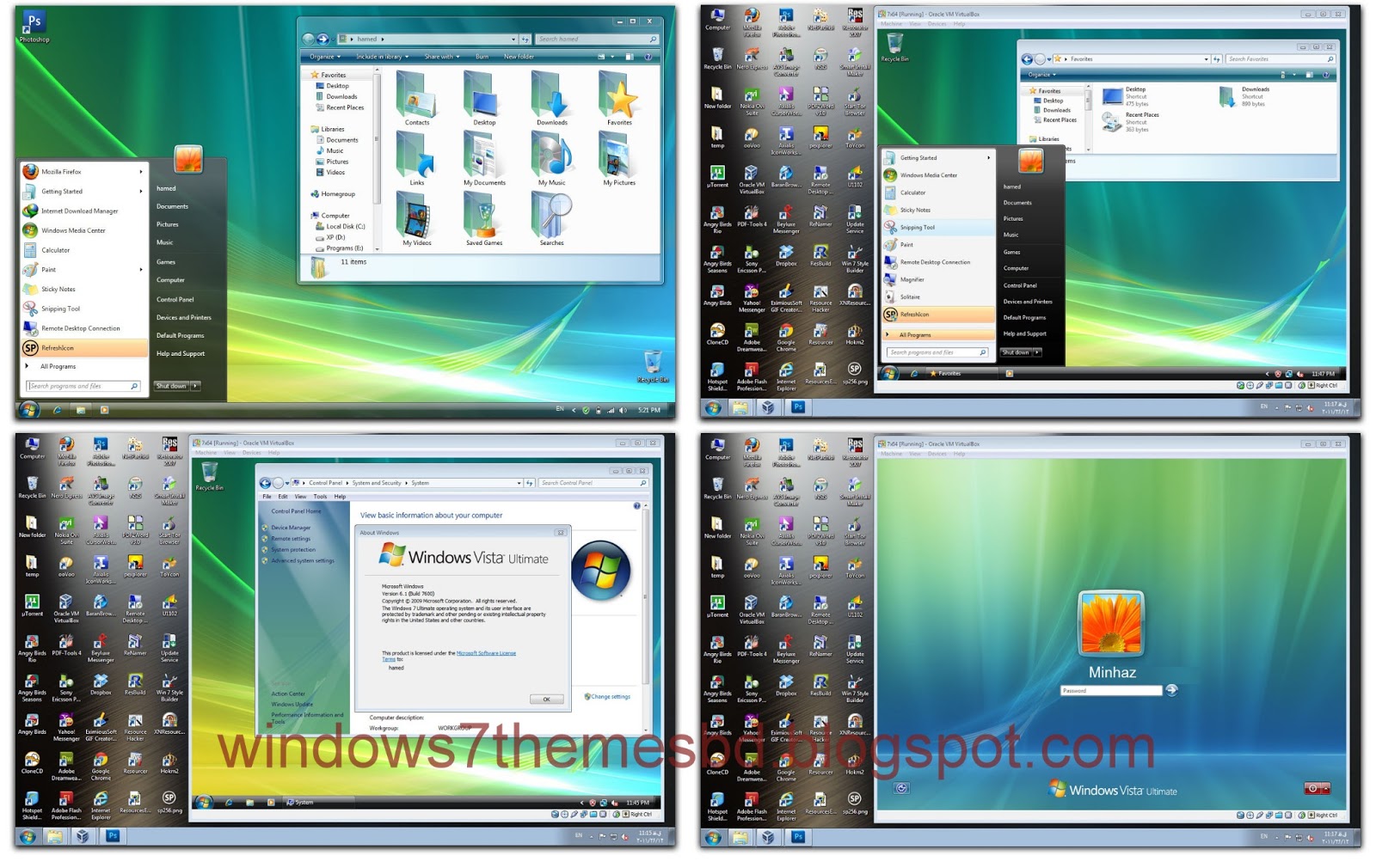 Windows Vista Theme Pack Windows Vista Theme Pack
