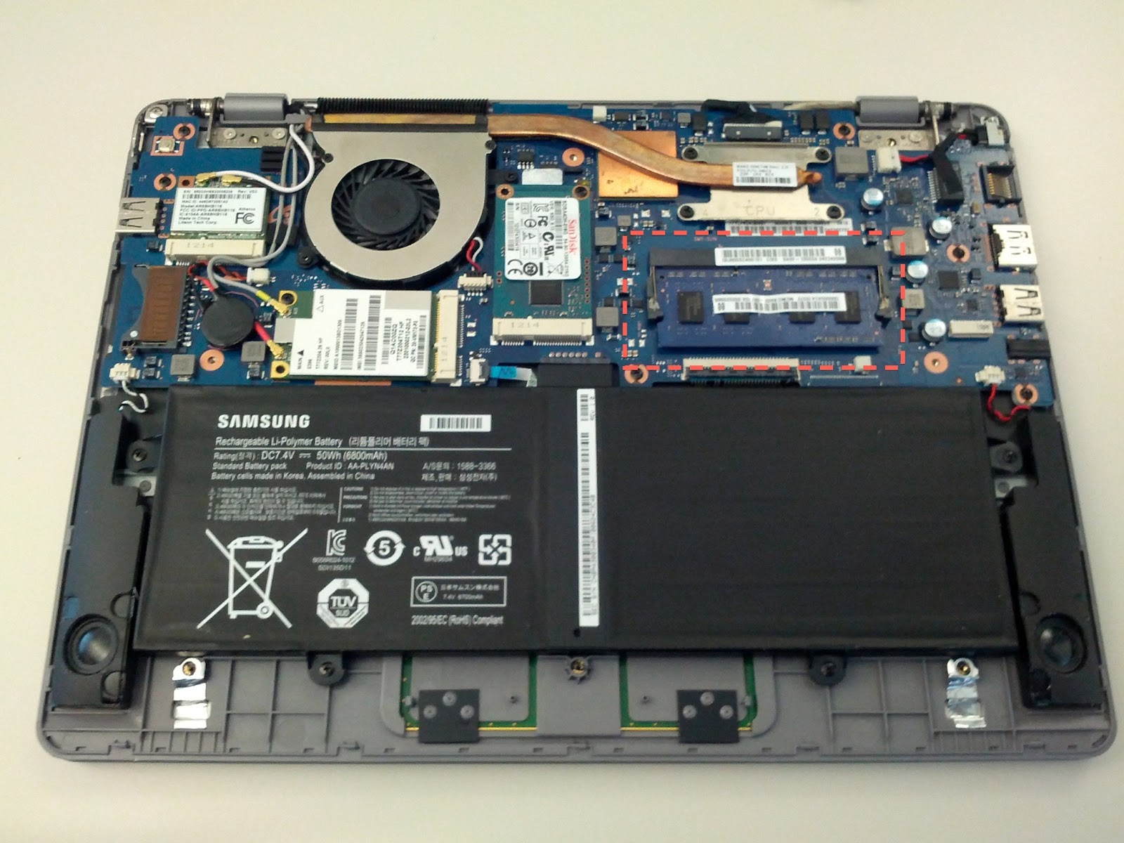 cloud shifters blog How to add RAM to the Samsung Chromebook 550