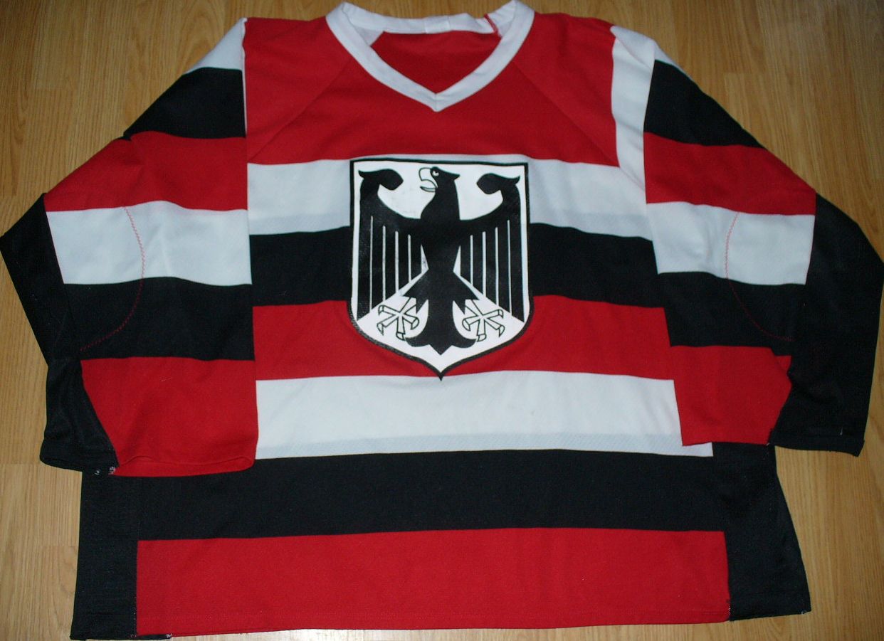HOCKEY JERSEYS DIY & OTHERWISE, etc German eagle goal jersey