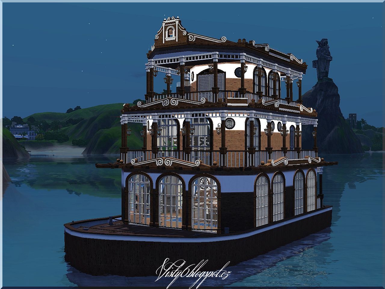 houseboats sims 3 my sims 3 blog la puissance de l eau houseboat by visty6 houseboats sims 3 my sims 3 blog la puissance de l eau houseboat by visty6