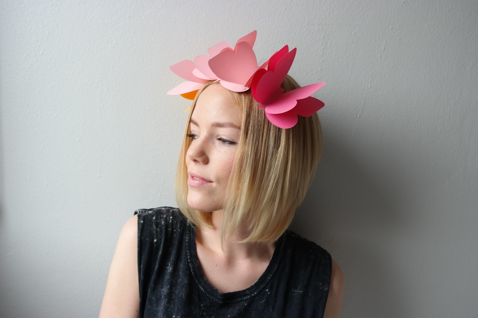 With designs Diy butterfly headband