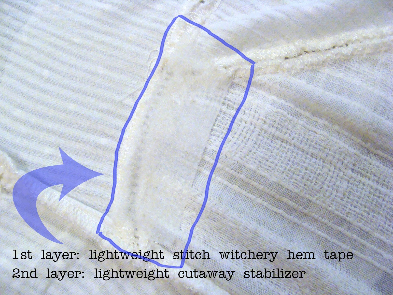 How do you remove Stitch Witchery from fabric?