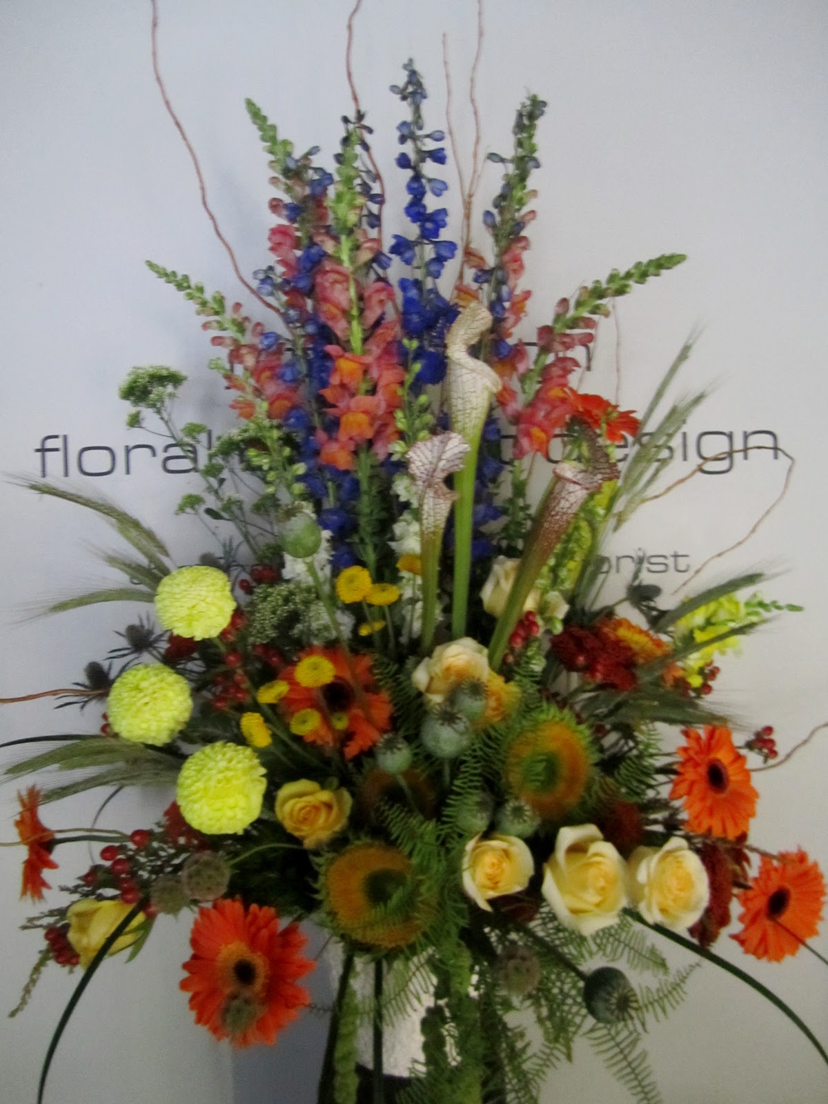 jeff french floral & event design: funeral flowers