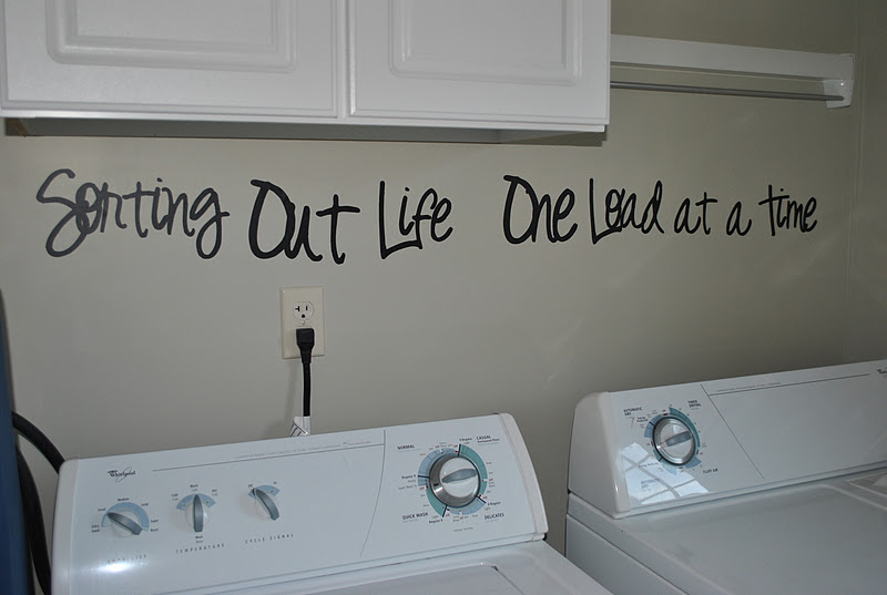 Enjoy Life and Love Laundry Room {Renovation}