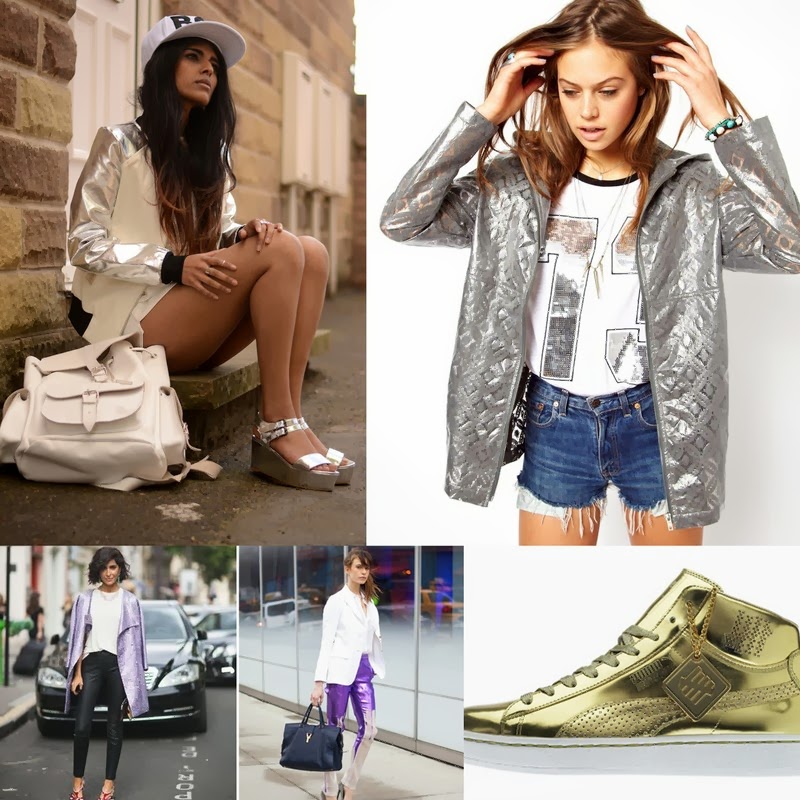 Trend Metalik Etki Moda Kahvesi