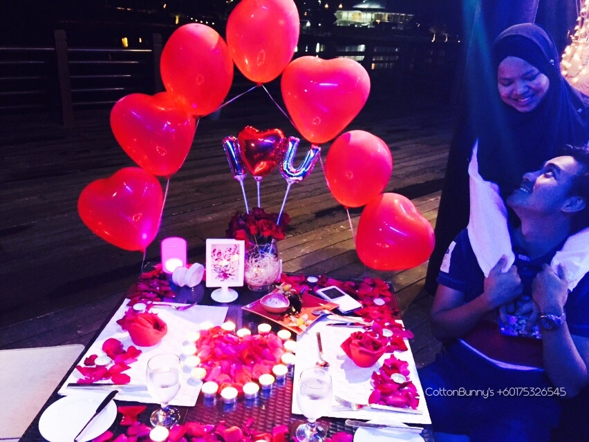 Pakej Candle Light Dinner Kl / Penang CottonBunnys Florist