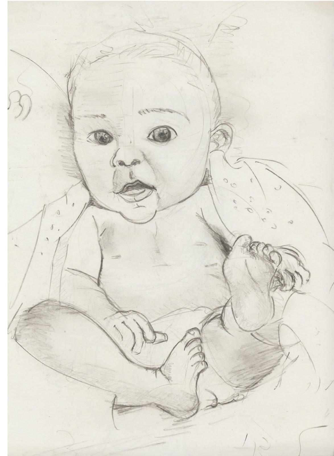 sketches of baby