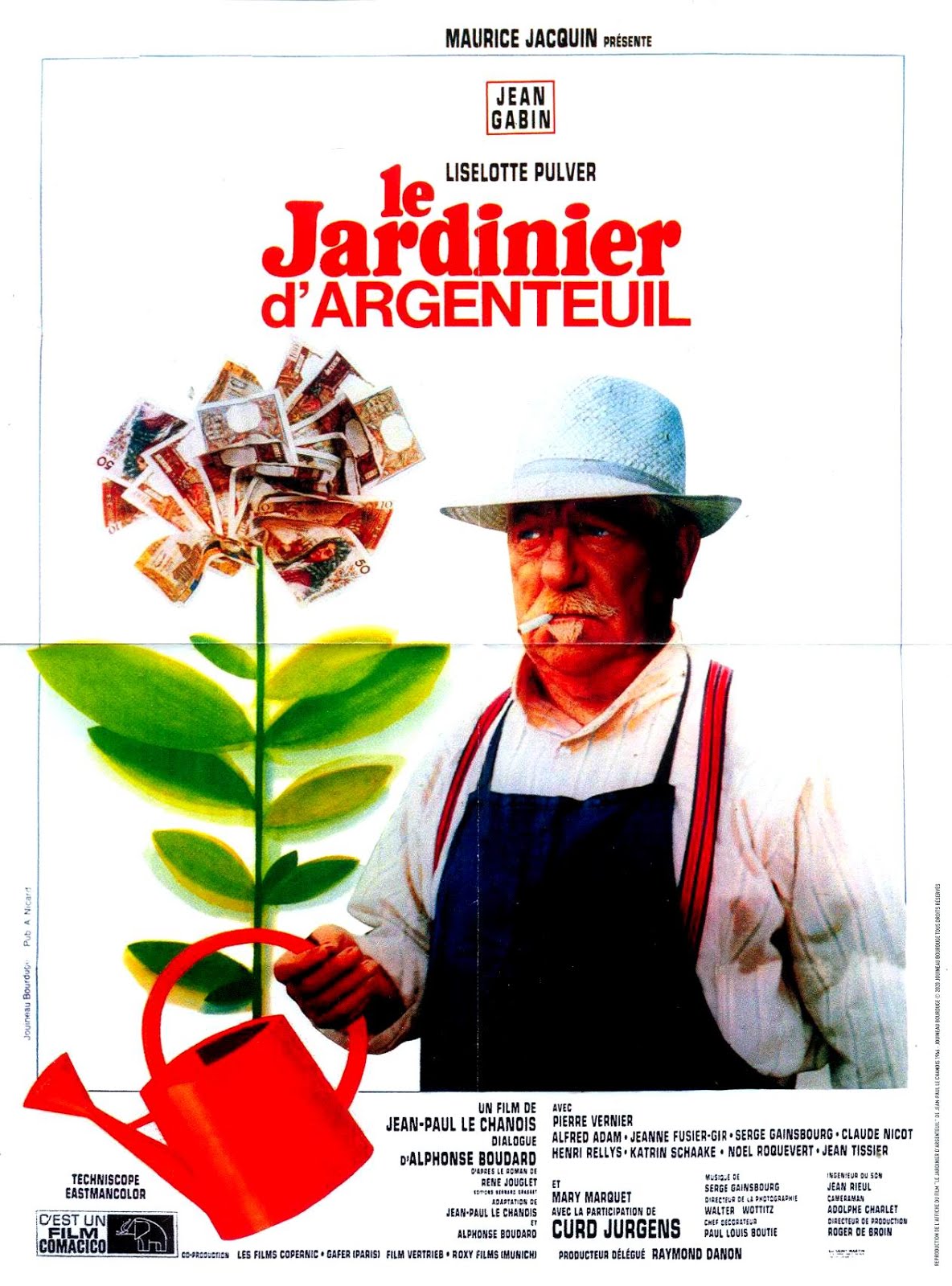 Le jardinier d'Argenteuil (1966) Jean-Paul Le Chanois - Le jardinier d'Argenteuil