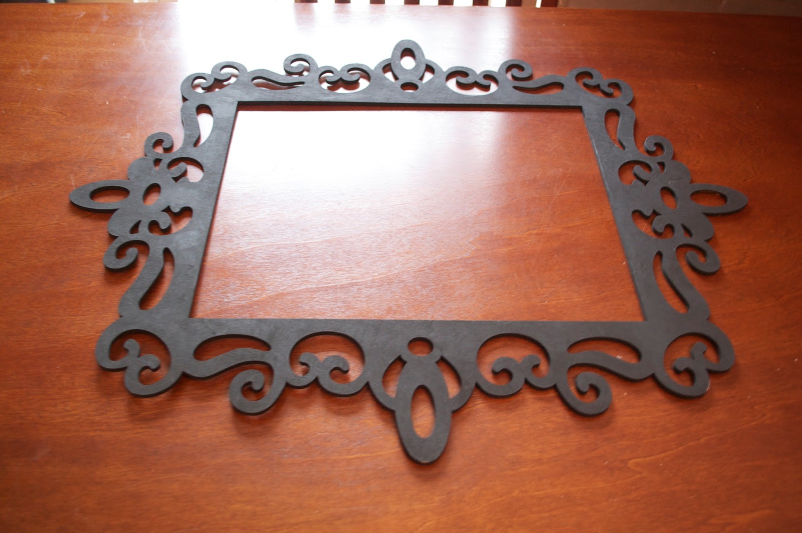Fancy Scroll Frame Wall Art My Girlish Whims