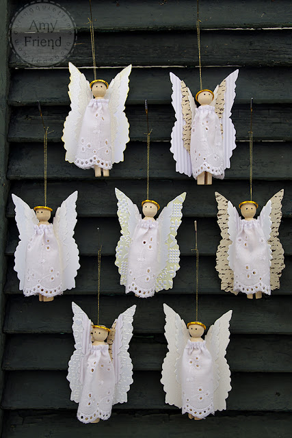 On Angels’ Wings Ornament Tutorial | During Quiet Time