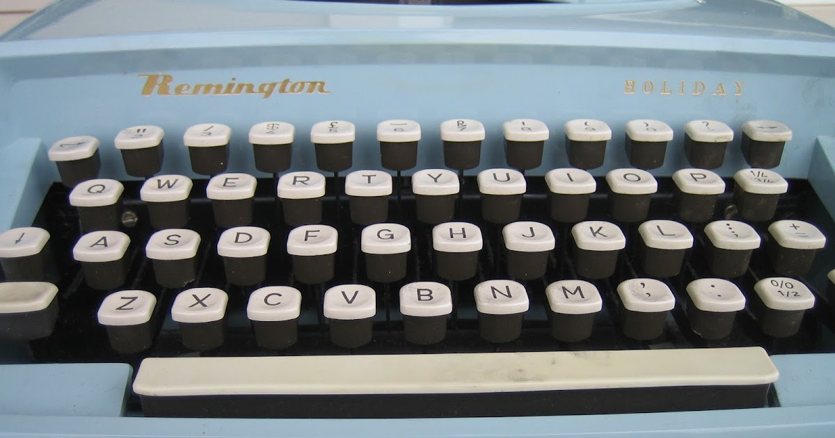 totally second hand Typewriter Love