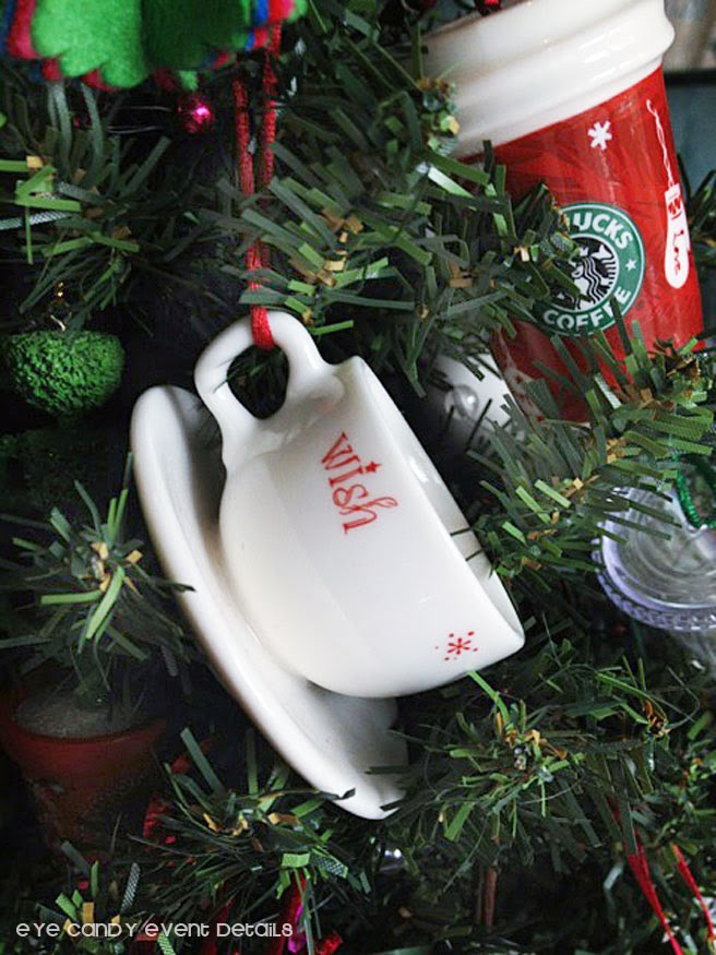 Eye Candy Creative Studio {HOME} Starbucks Christmas Tree + Decor