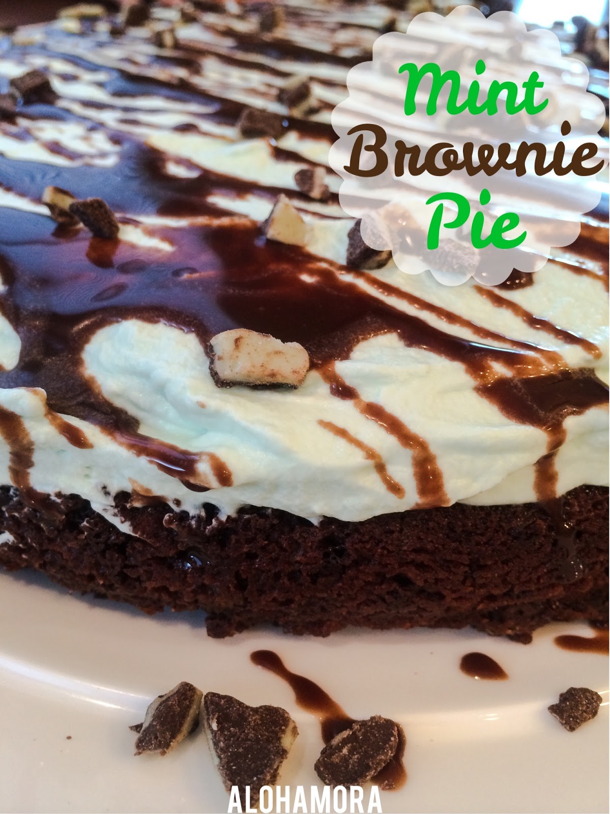 Alohamora Open a Book Mint Brownie Pie