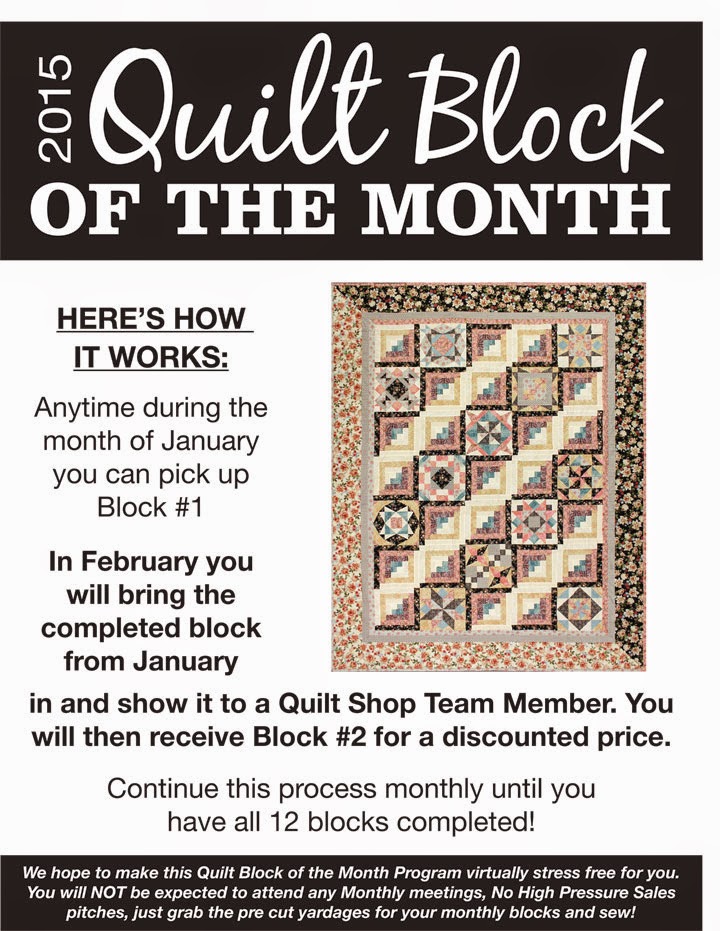 Crafts Direct Blog New Quilt Block of the Month Program 2015