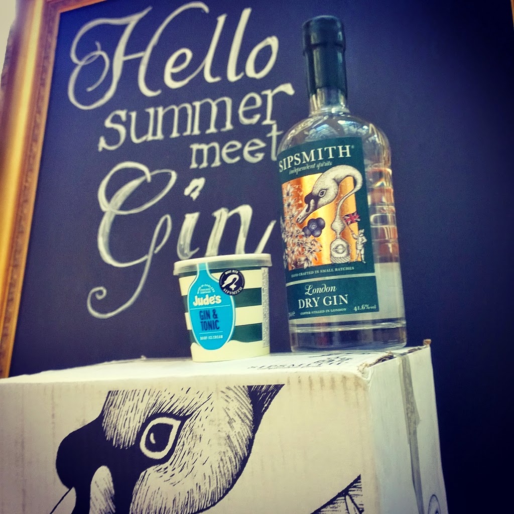 Sipsmith Gin + Jude's Ice Cream = GIN AND TONIC ICE CREAM Vinspire