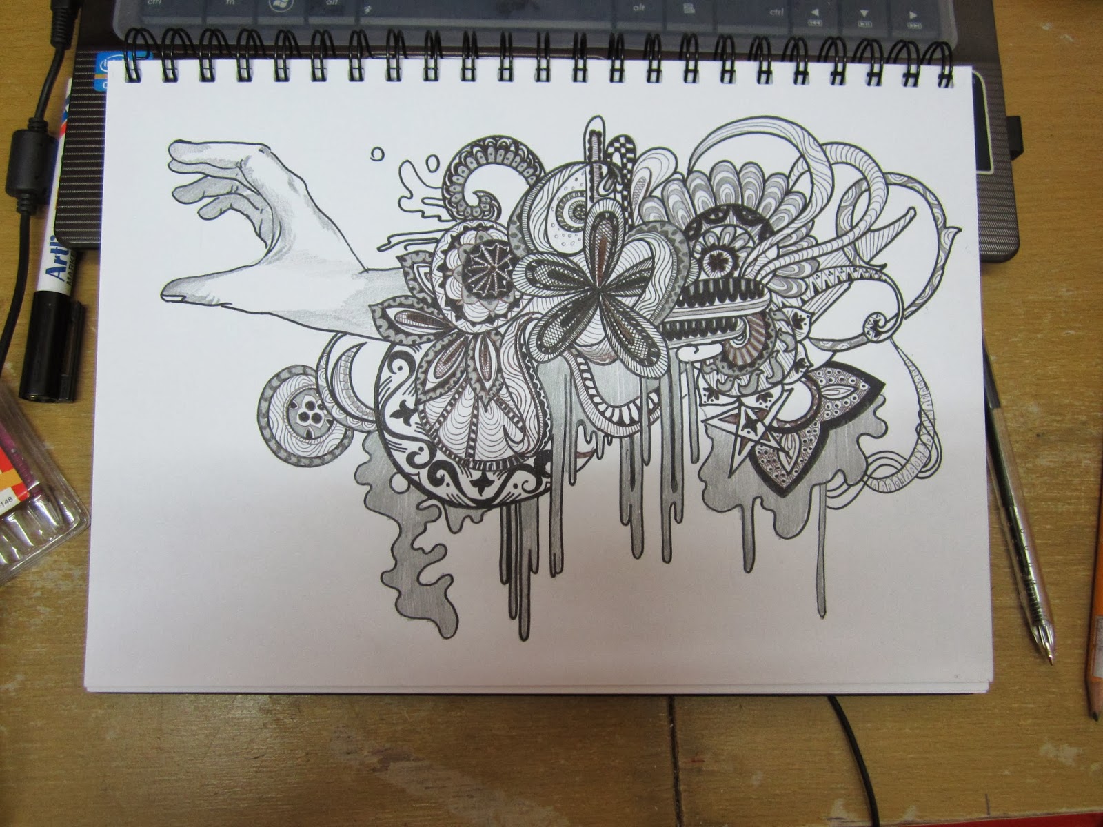 From My Sketch Book Zentangle Patterns Tangle Art Doodle