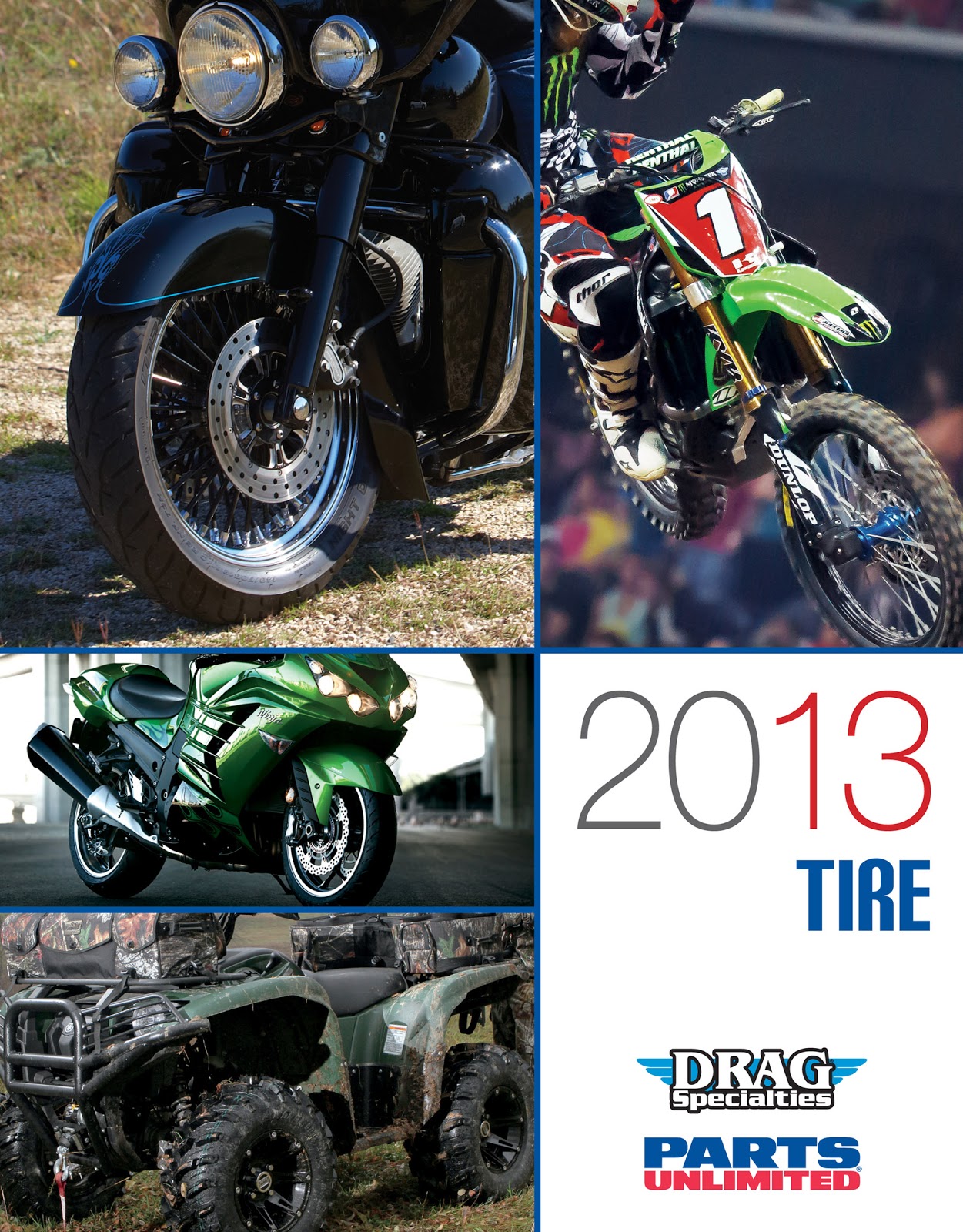 VTwin News The 2013 Drag Specialties/Parts Unlimited Tire Catalog