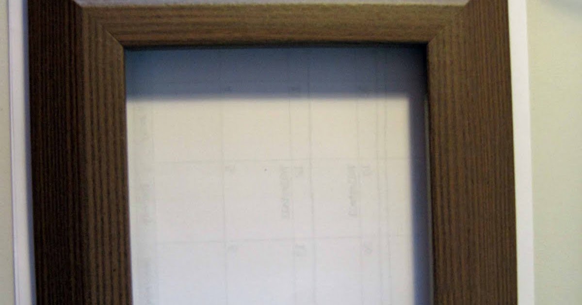 nefotlak. making a 5 laminated picture frame look better