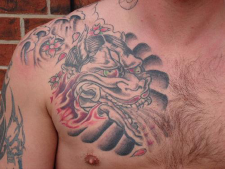 chest tattoo flash