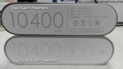 Perbedaan Power Bank Xiaomi Asli dan Palsu