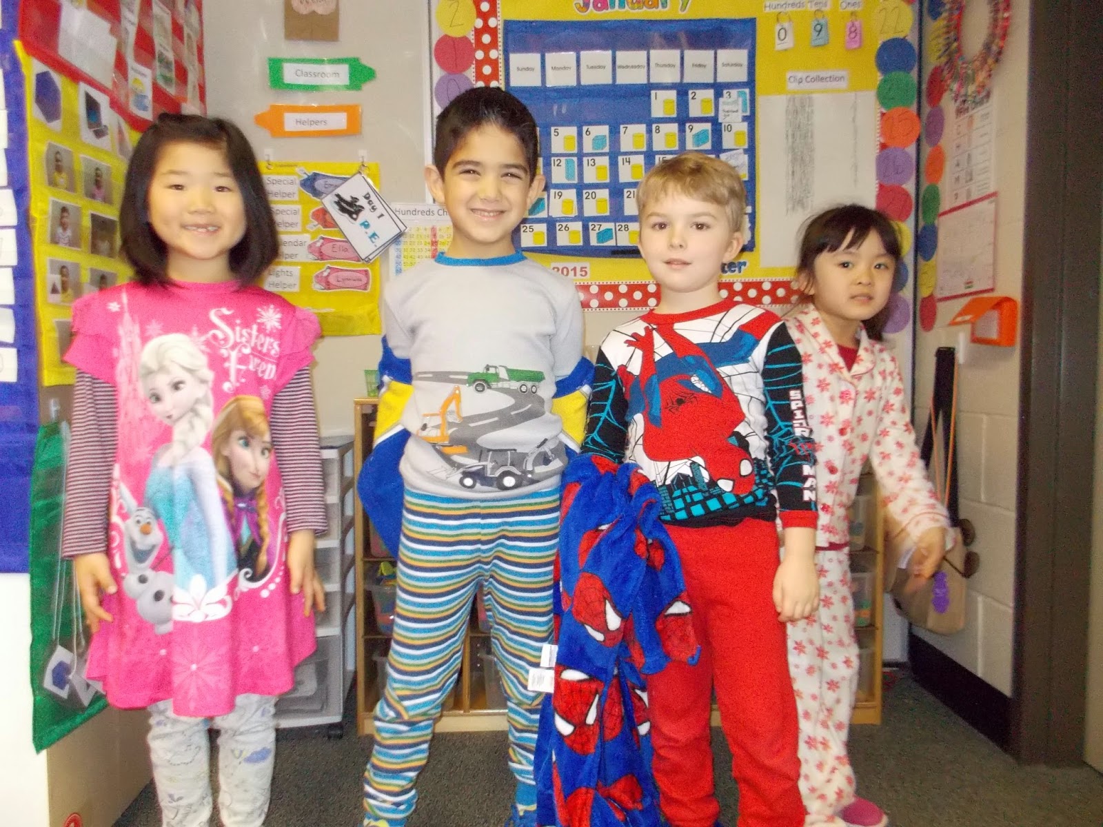 Kindergarten Love Pajama Day!